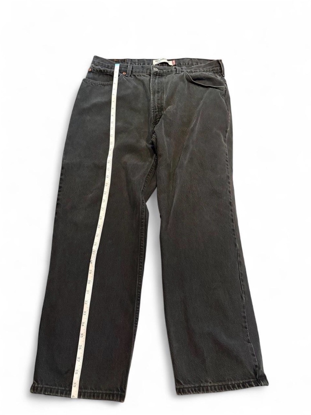 2008 Levi’s 100% Cotton Relaxed Fit Black Jeans Men’s 40x30 Made in Haiti Y2K